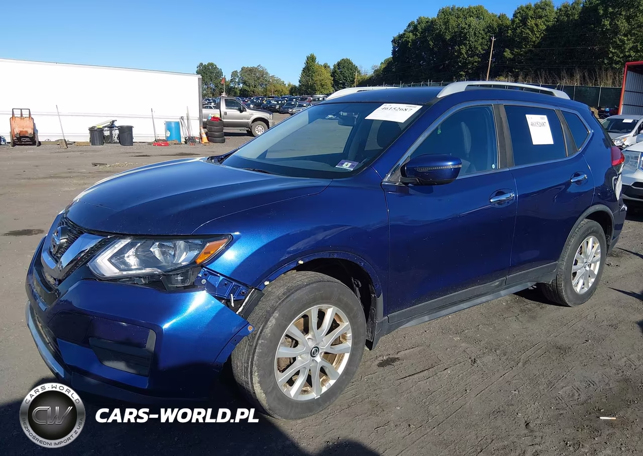 2017 Nissan Rogue Sv VIN:JN8AT2MV7HW017386 - 2