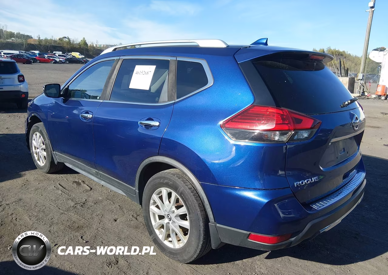 2017 Nissan Rogue Sv VIN:JN8AT2MV7HW017386 - 3