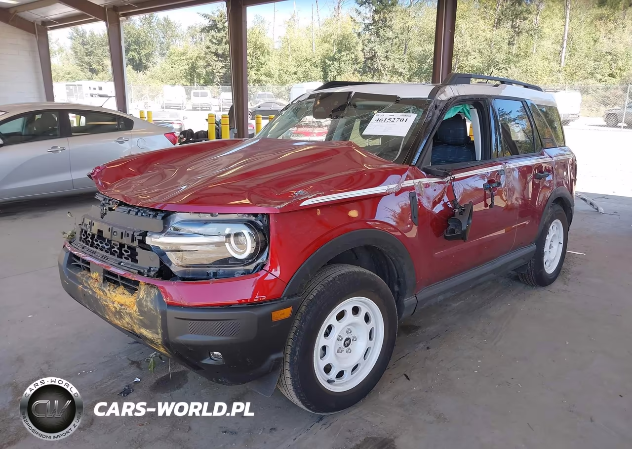 2025 Ford Bronco Sport Heritage VIN:3FMCR9GN5SRE71505 - 2