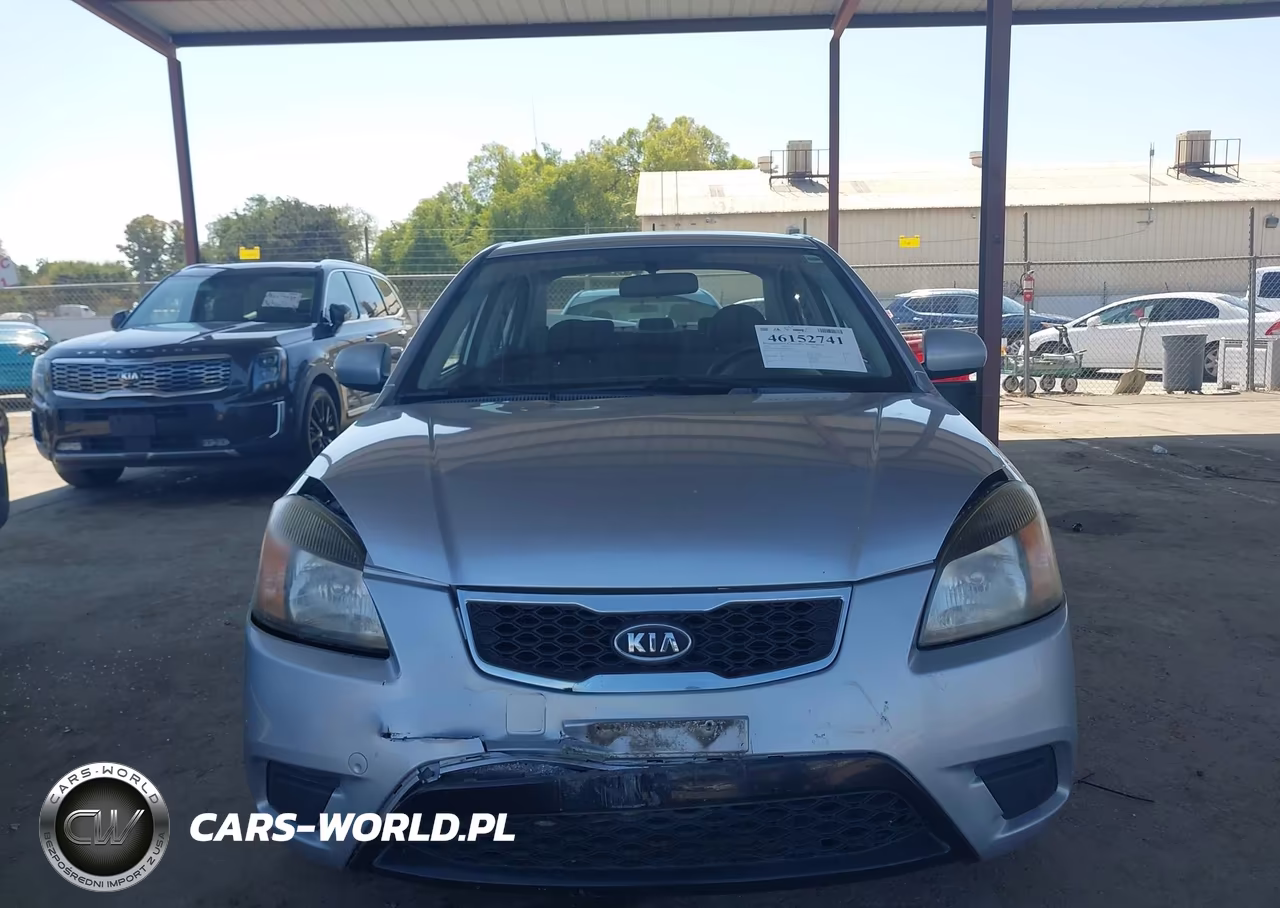 2011 Kia Rio Lx VIN:KNADH4A39B6960439 - 12
