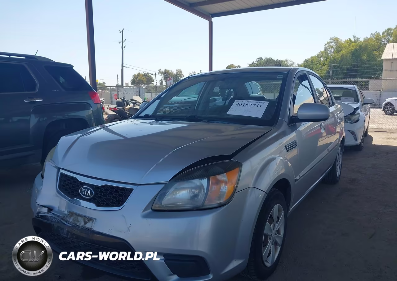 2011 Kia Rio Lx VIN:KNADH4A39B6960439 - 2