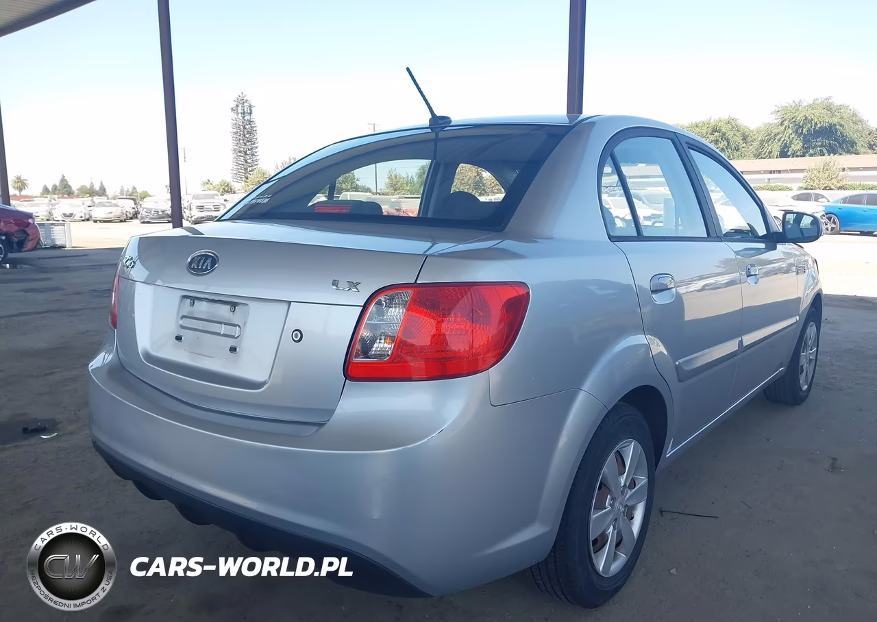 2011 Kia Rio Lx VIN:KNADH4A39B6960439 - 4