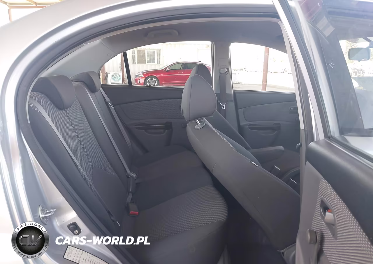 2011 Kia Rio Lx VIN:KNADH4A39B6960439 - 8