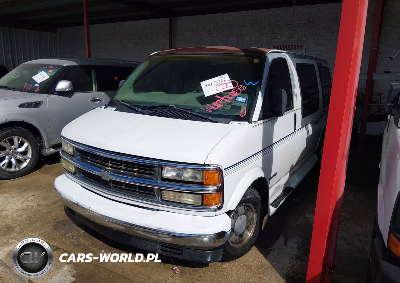 1998 Chevrolet Chevy Van G1500 VIN:1GBFG15R7W1101885 - 2