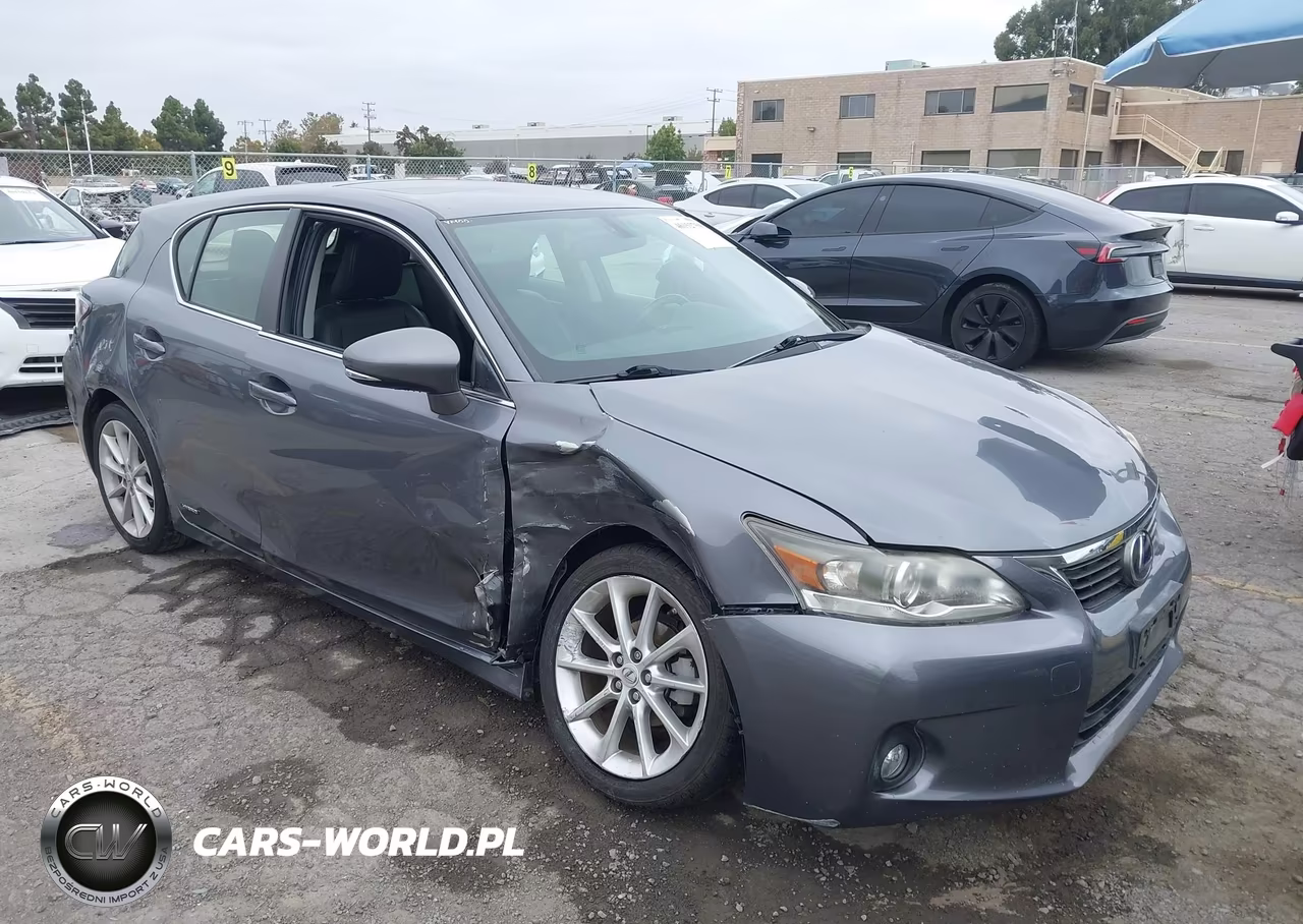 2012 Lexus Ct 200H Premium VIN:JTHKD5BH8C2077882 - 1