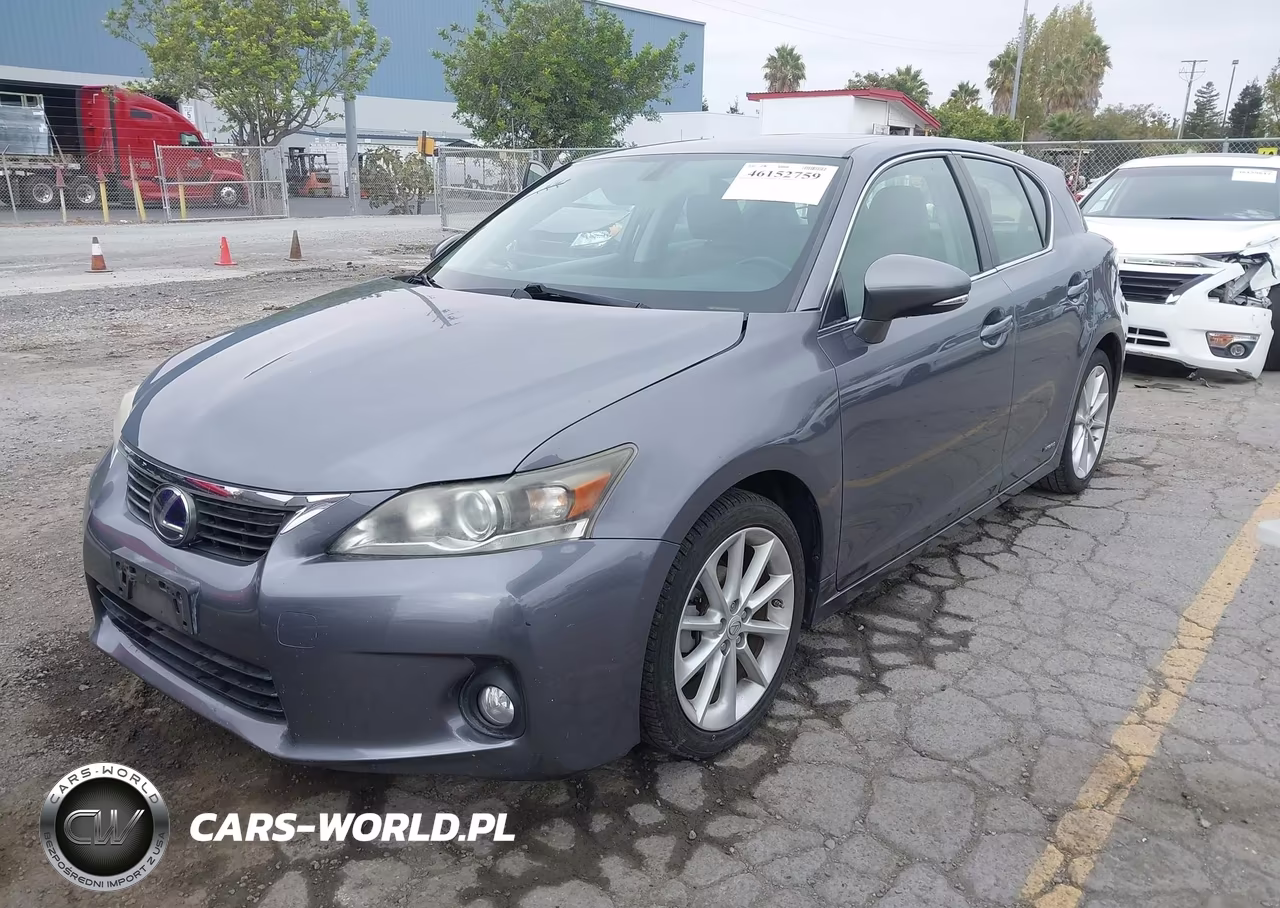 2012 Lexus Ct 200H Premium VIN:JTHKD5BH8C2077882 - 2
