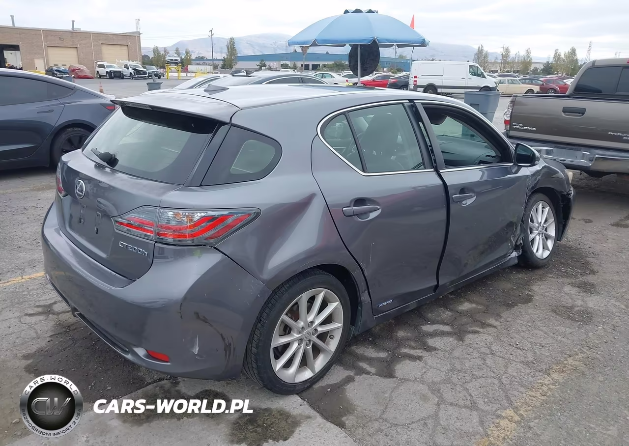 2012 Lexus Ct 200H Premium VIN:JTHKD5BH8C2077882 - 4