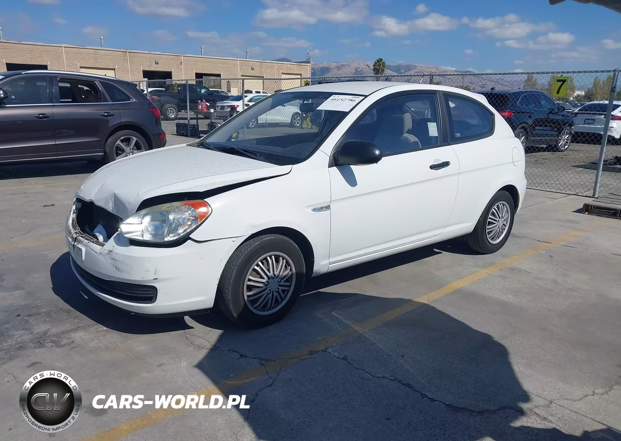 2008 Hyundai Accent Gs VIN:KMHCM36C28U083550 - 2