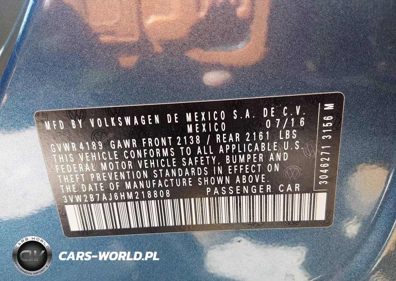 2017 Volkswagen Jetta 1.4T S VIN:3VW2B7AJ6HM218808 - 9