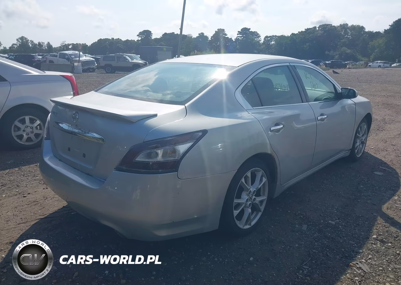 2012 Nissan Maxima 3.5 S VIN:1N4AA5AP4CC869512 - 4