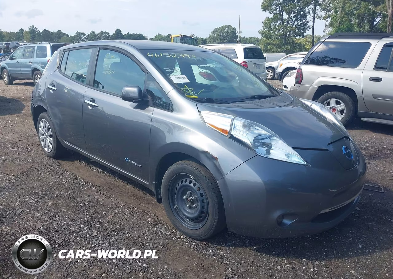 2015 Nissan Leaf S VIN:1N4AZ0CP0FC328907 - 1