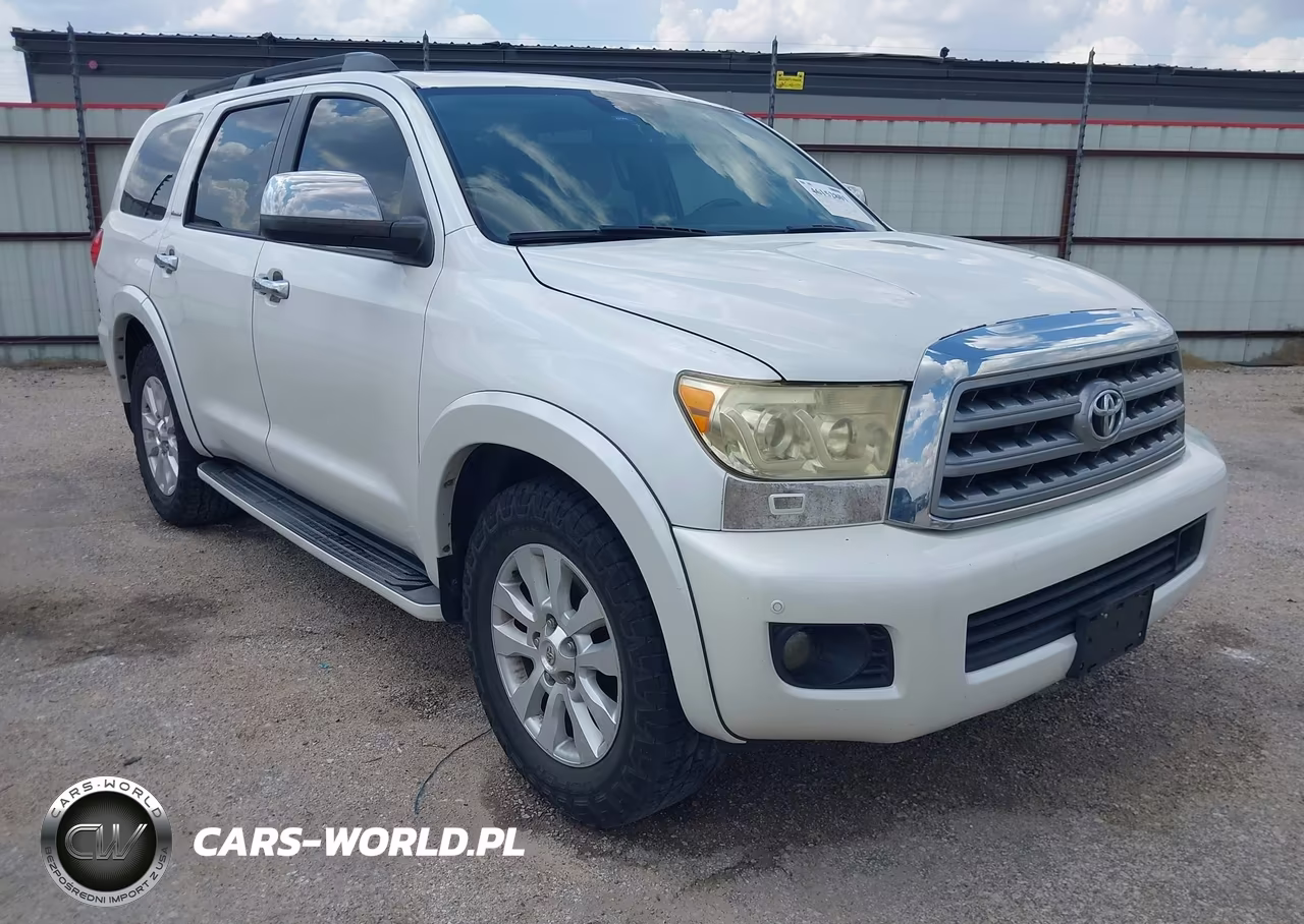 2012 Toyota Sequoia Platinum 5.7L V8 VIN:5TDYY5G19CS038321 - 1