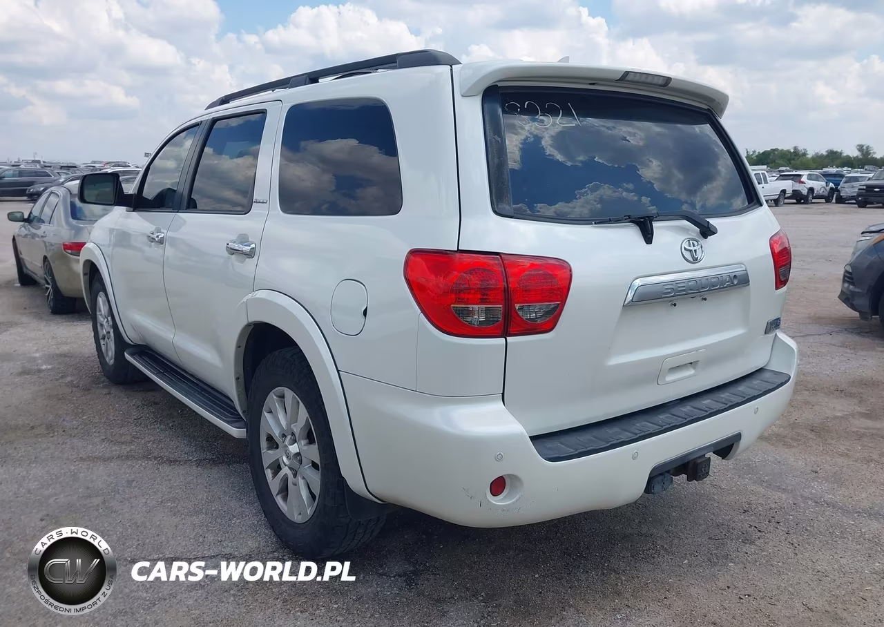 2012 Toyota Sequoia Platinum 5.7L V8 VIN:5TDYY5G19CS038321 - 3