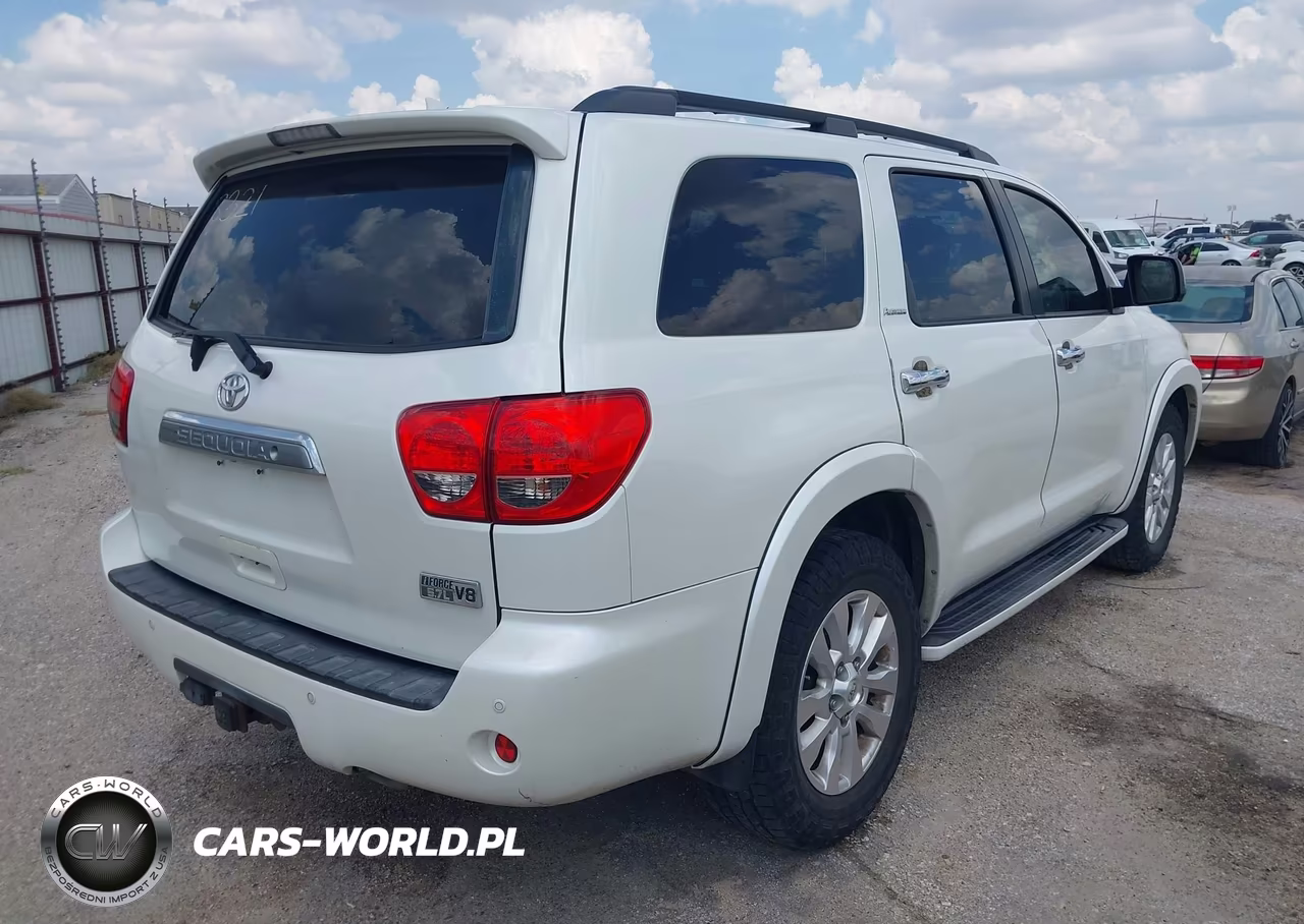 2012 Toyota Sequoia Platinum 5.7L V8 VIN:5TDYY5G19CS038321 - 4