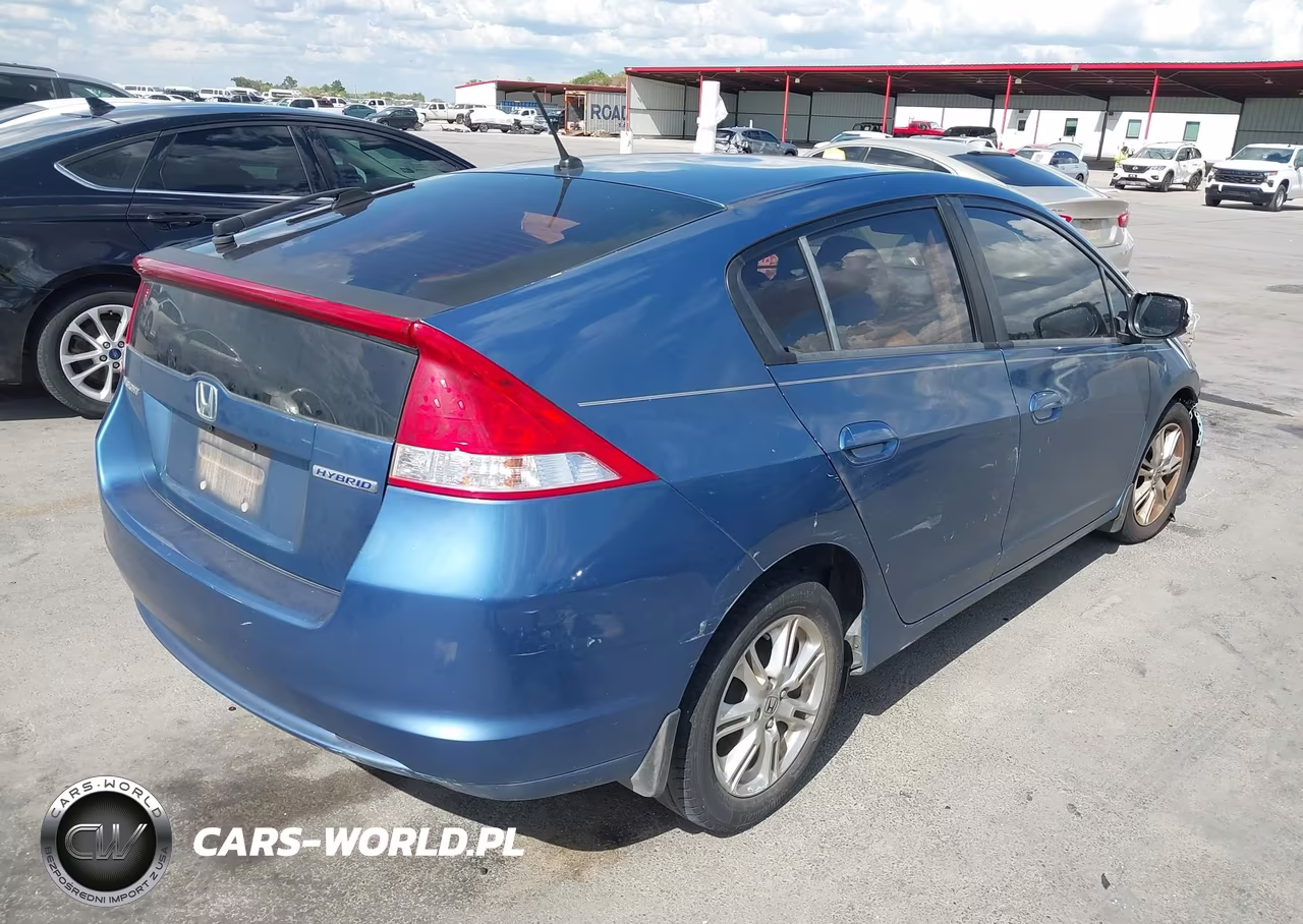 2010 Honda Insight Ex VIN:JHMZE2H7XAS000176 - 4