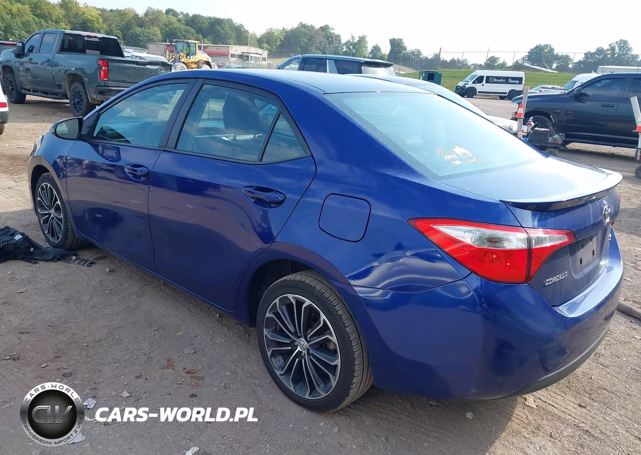 2014 Toyota Corolla S Plus VIN:2T1BURHE8EC080422 - 3