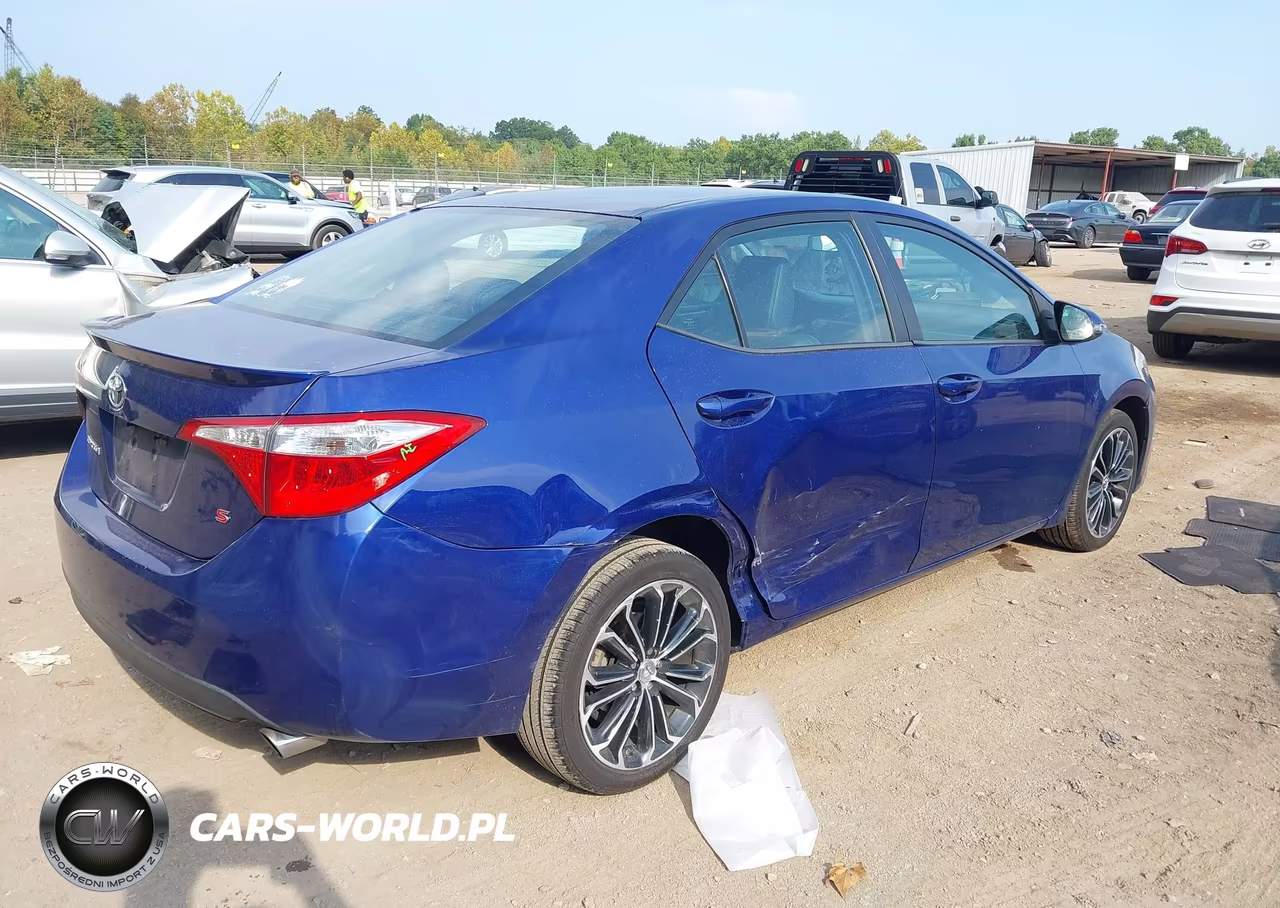 2014 Toyota Corolla S Plus VIN:2T1BURHE8EC080422 - 4