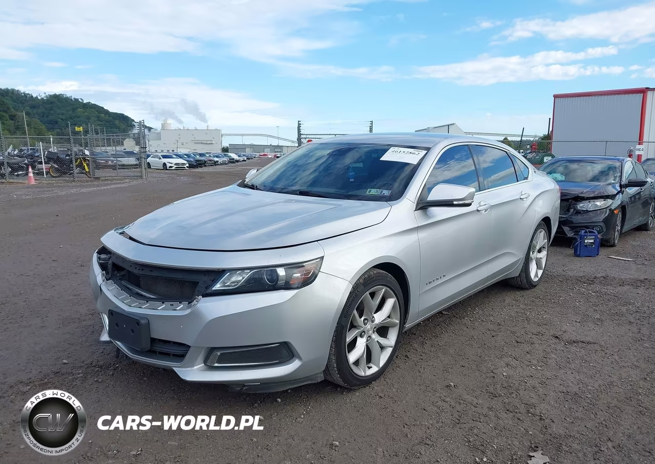 2015 Chevrolet Impala 2Lt VIN:2G1125S36F9296023 - 2