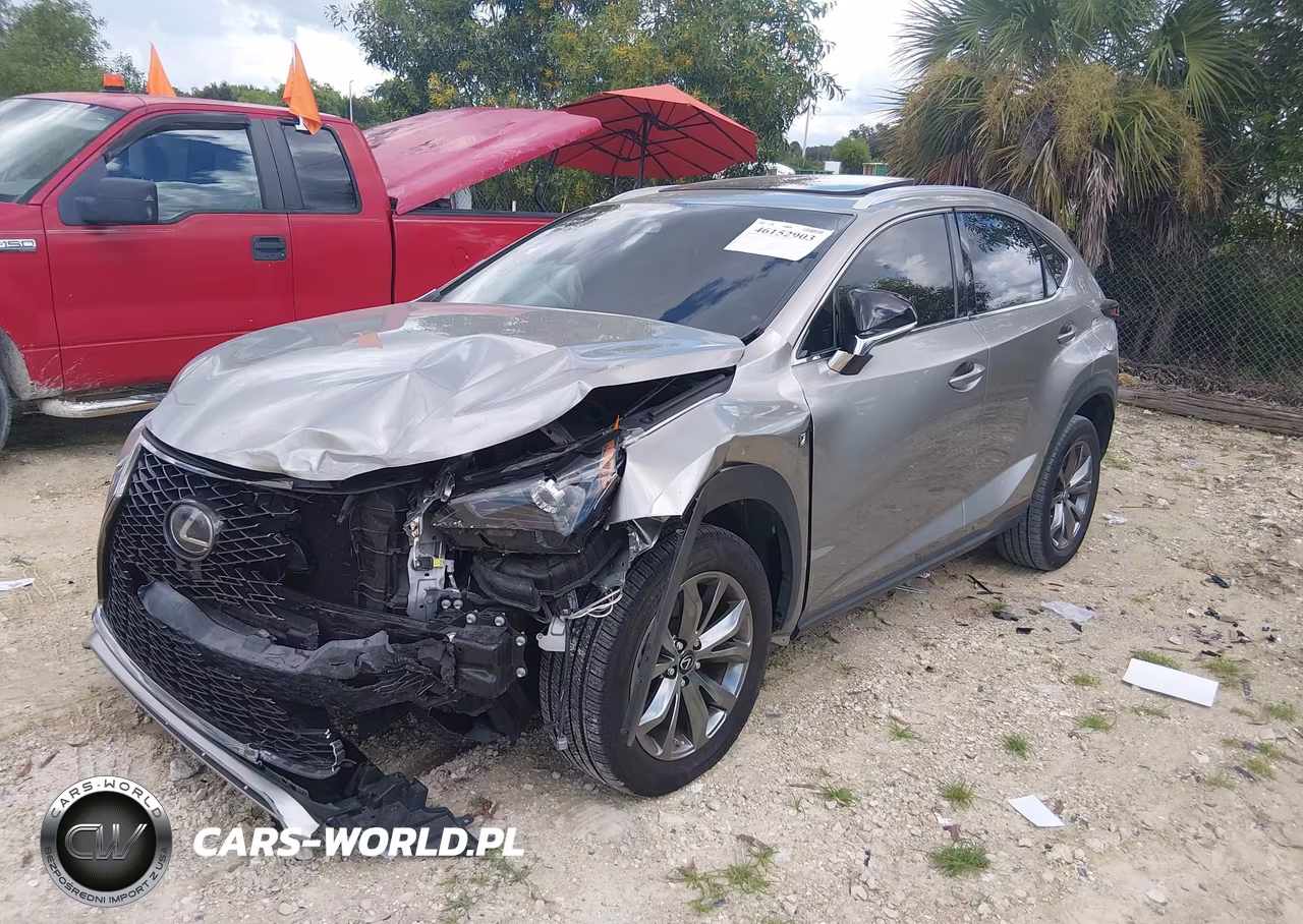 2021 Lexus Nx Nx 300 F Sport VIN:JTJSARBZ2M2185634 - 2