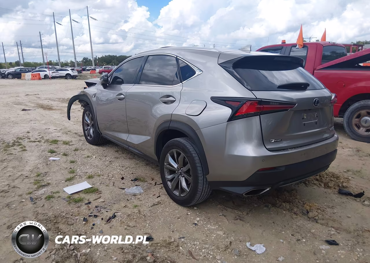 2021 Lexus Nx Nx 300 F Sport VIN:JTJSARBZ2M2185634 - 3