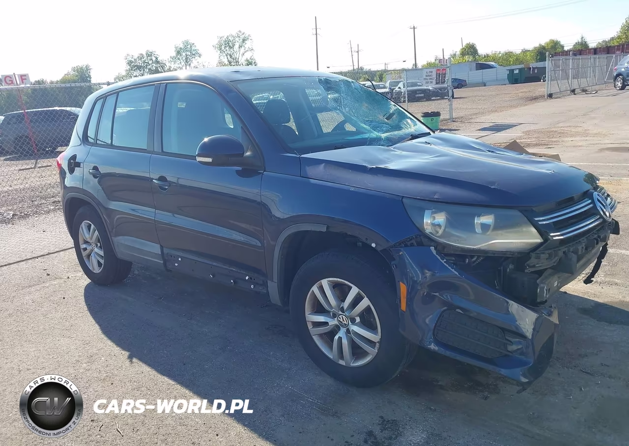 2012 Volkswagen Tiguan S VIN:WVGAV7AX8CW589712 - 1