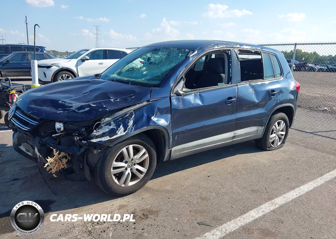 2012 Volkswagen Tiguan S VIN:WVGAV7AX8CW589712 - 2