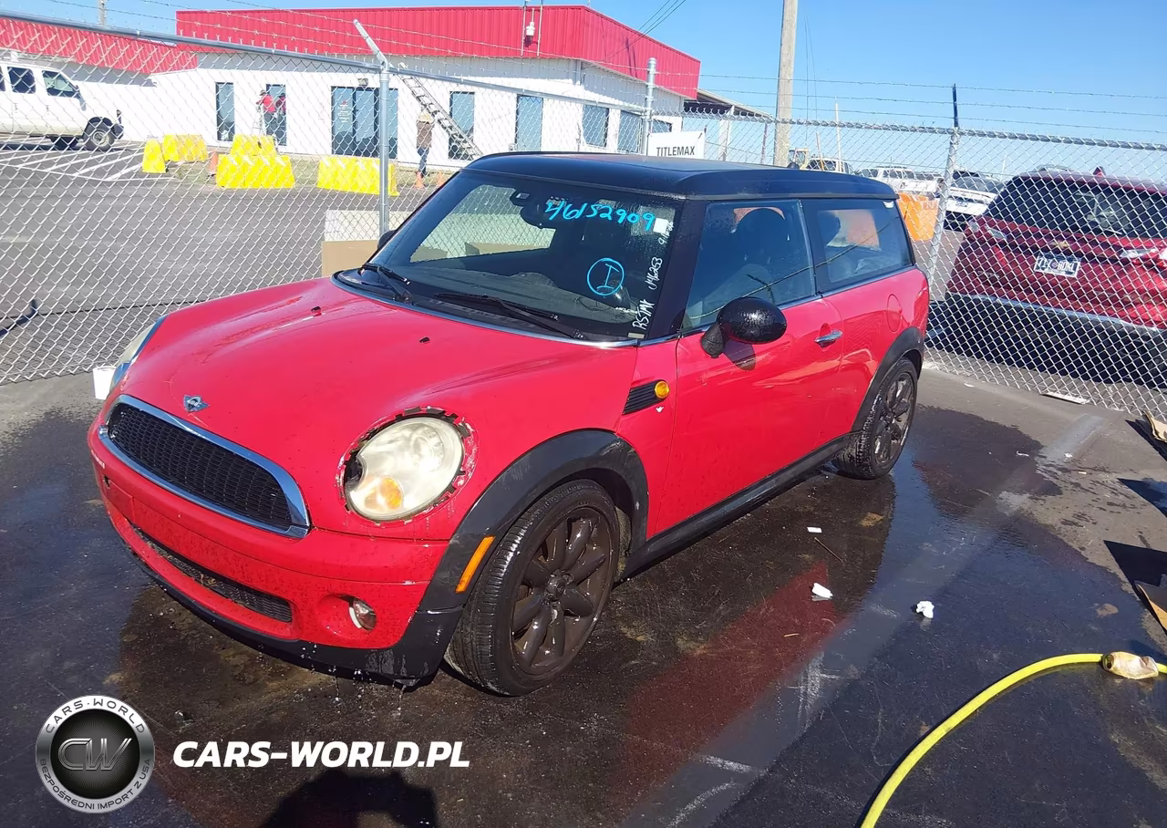 2008 Mini Cooper Clubman VIN:WMWML335X8TJ46253 - 2