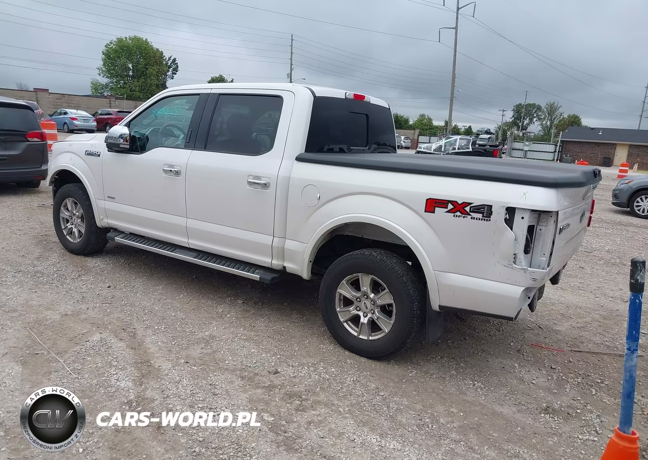 2017 Ford F-150 Lariat VIN:1FTEW1EG6HKE50543 - 3