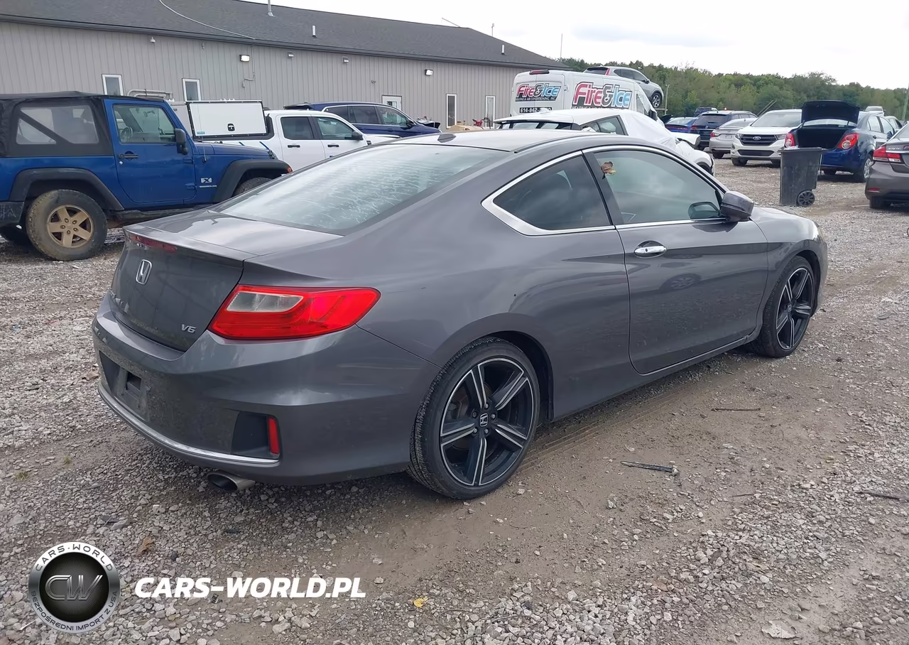 2014 Honda Accord Ex-L V-6 VIN:1HGCT2B8XEA005096 - 4