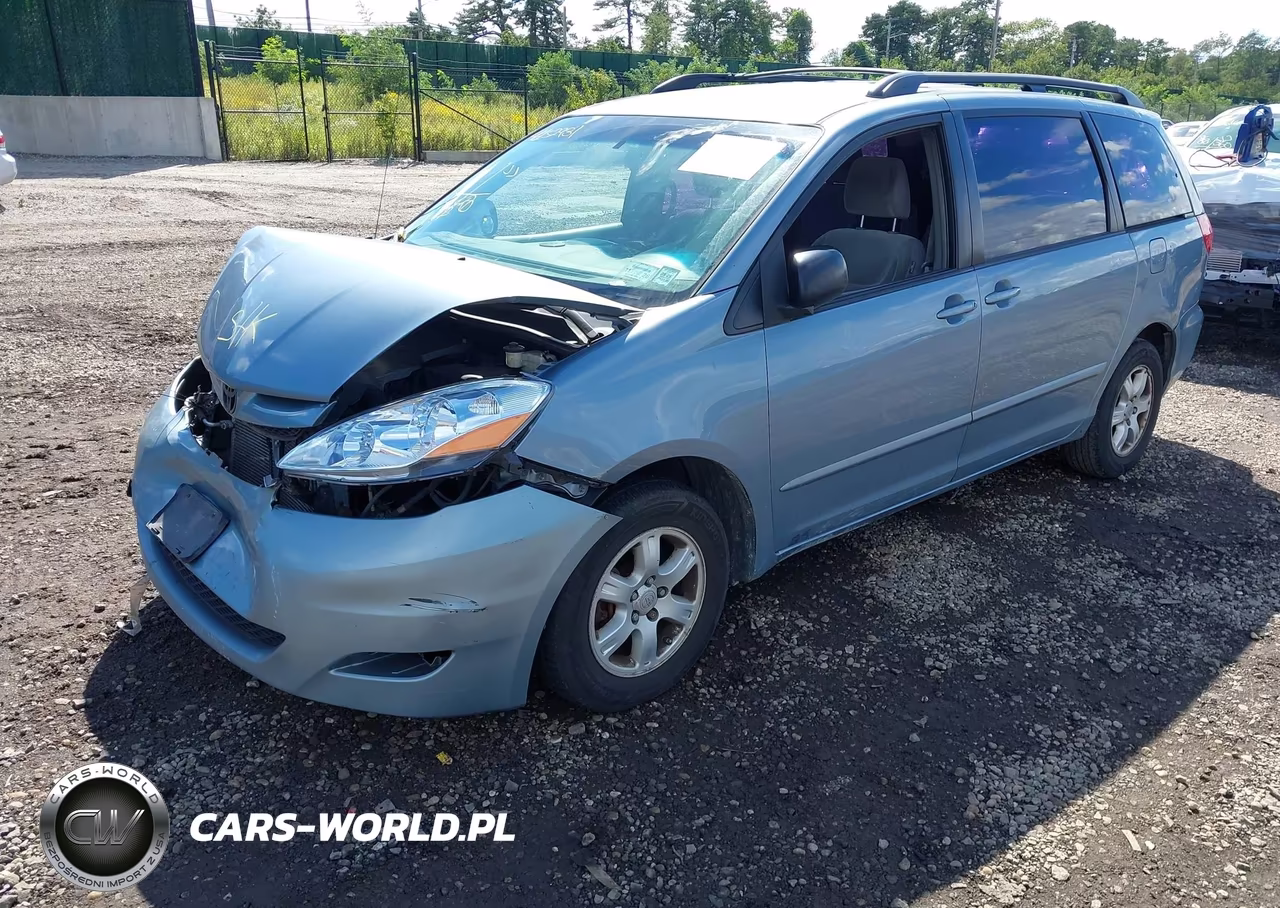 2010 Toyota Sienna Ce VIN:5TDKK4CC2AS306244 - 2