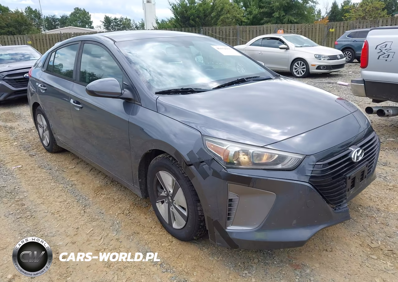 2018 Hyundai Ioniq Hybrid Blue