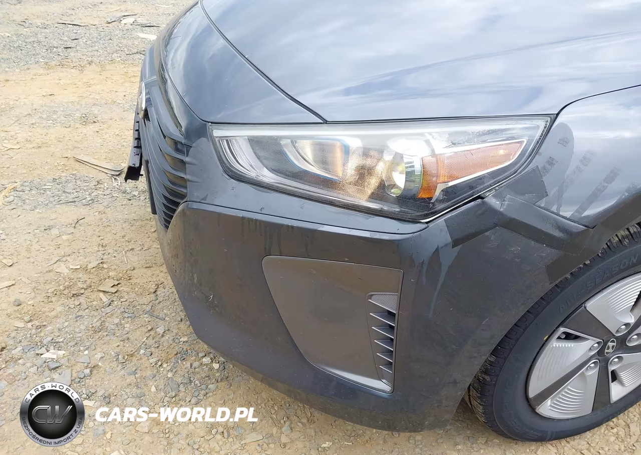 2018 Hyundai Ioniq Hybrid Blue VIN:KMHC65LC6JU102424 - 18