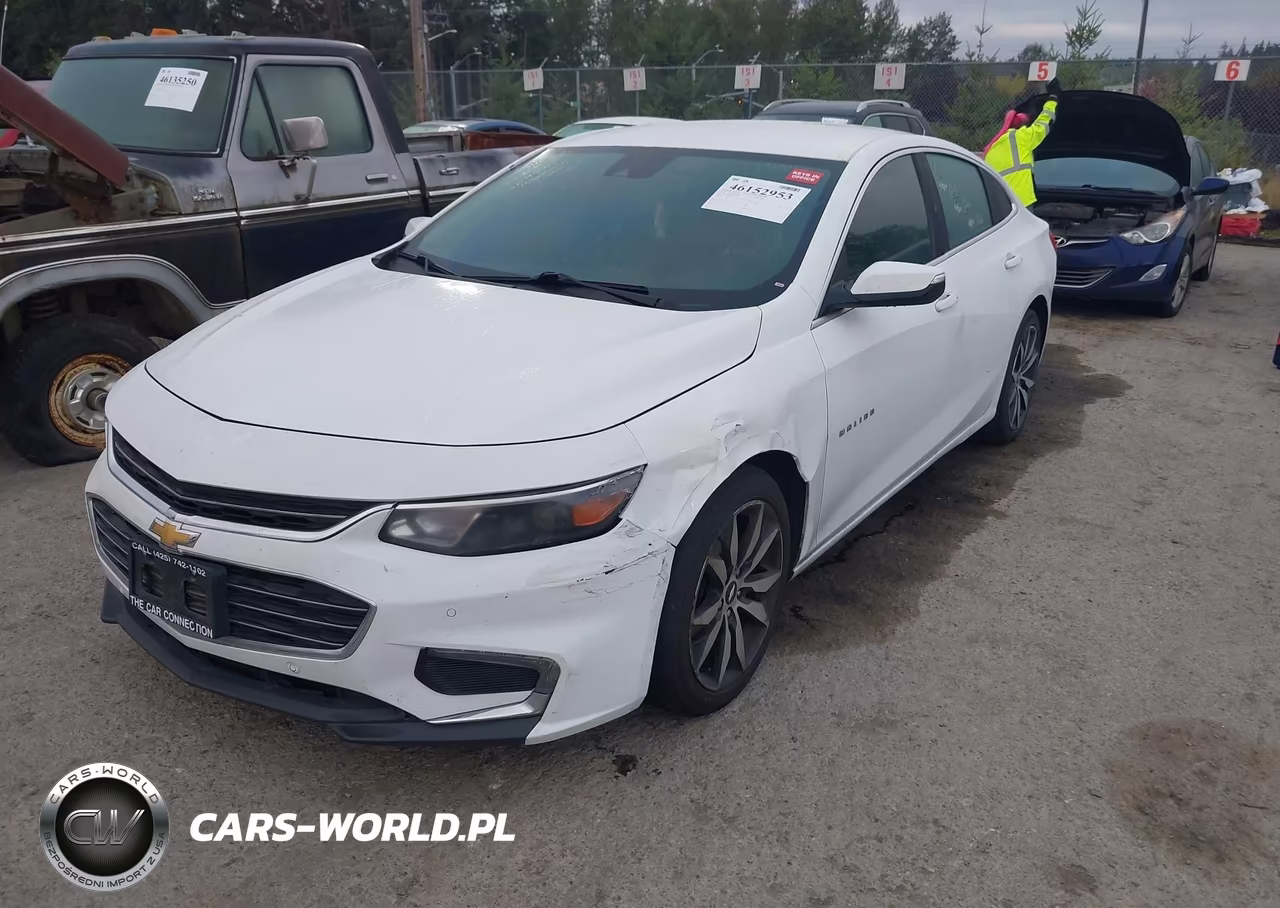 2016 Chevrolet Malibu 2Lt VIN:1G1ZF5SX7GF323796 - 2