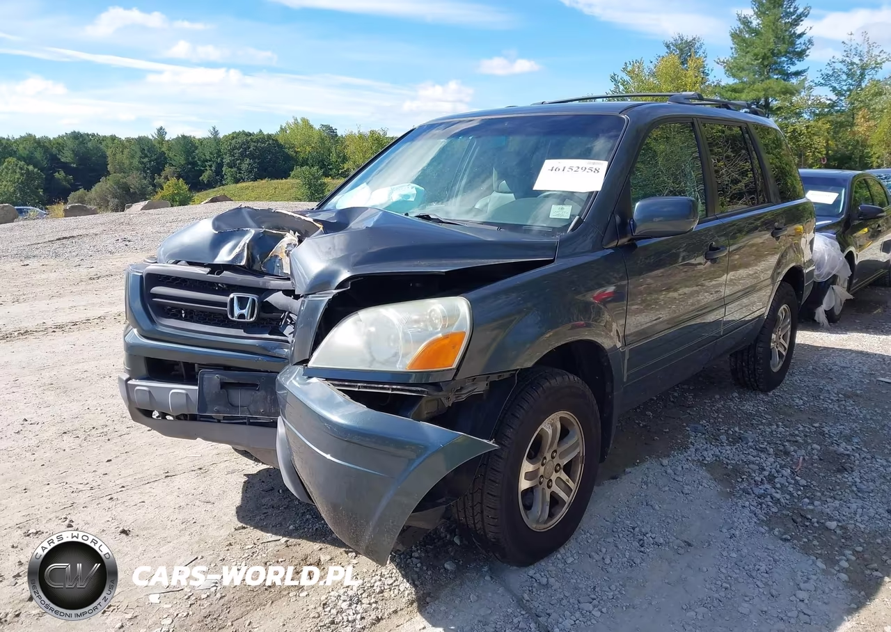 2004 Honda Pilot Ex-L VIN:2HKYF18554H569619 - 2