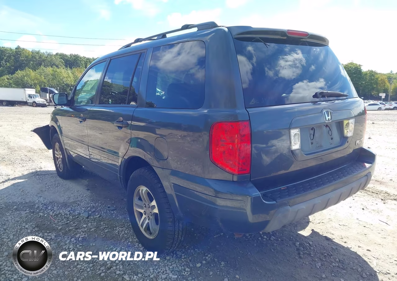 2004 Honda Pilot Ex-L VIN:2HKYF18554H569619 - 3