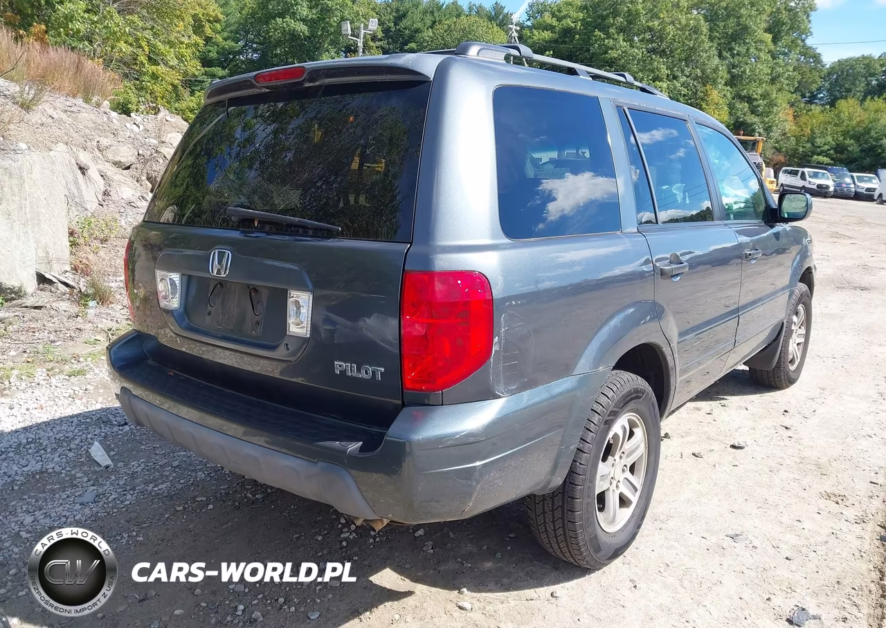2004 Honda Pilot Ex-L VIN:2HKYF18554H569619 - 4