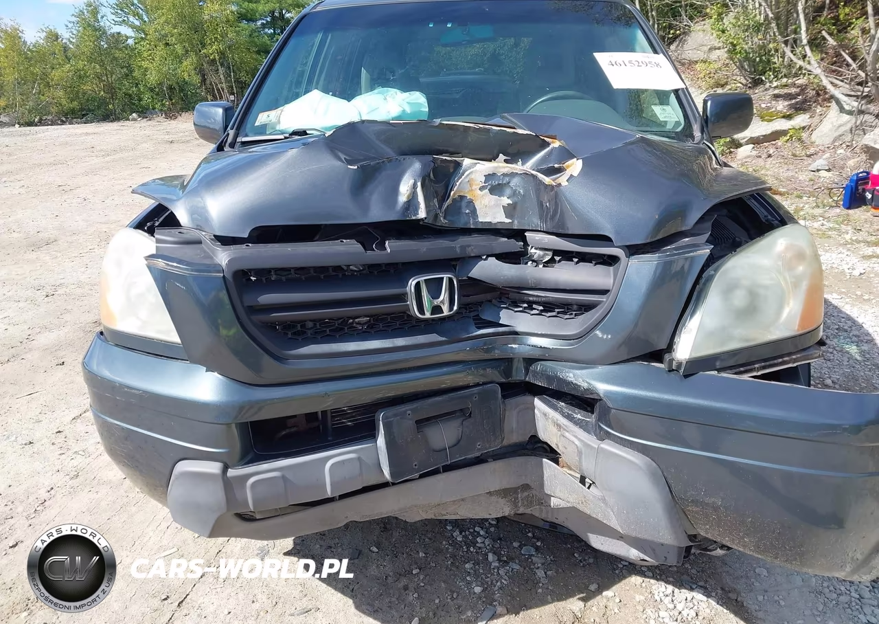 2004 Honda Pilot Ex-L VIN:2HKYF18554H569619 - 6