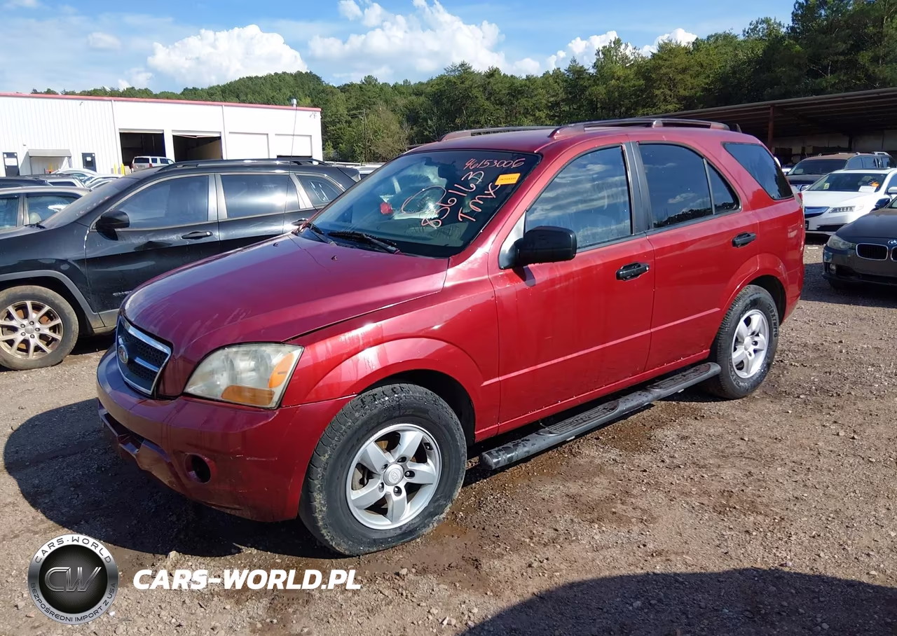 2008 Kia Sorento Lx VIN:KNDJD735X85836163 - 2