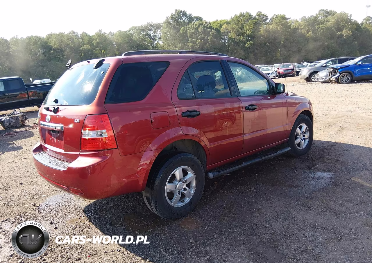 2008 Kia Sorento Lx VIN:KNDJD735X85836163 - 4