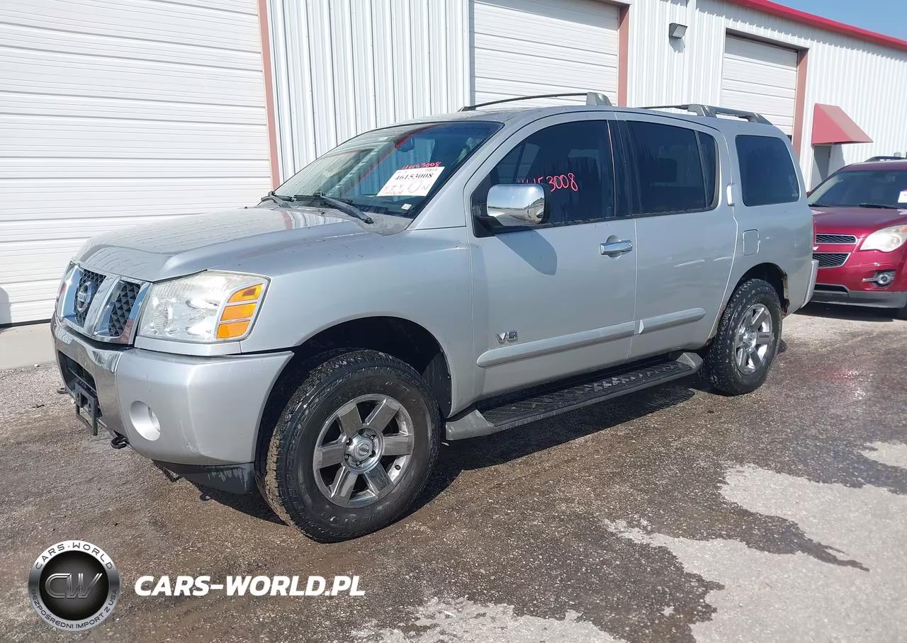 2007 Nissan Armada Le VIN:5N1BA08C97N701326 - 2