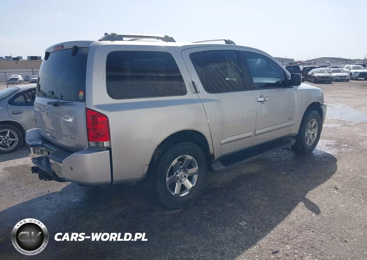 2007 Nissan Armada Le VIN:5N1BA08C97N701326 - 4
