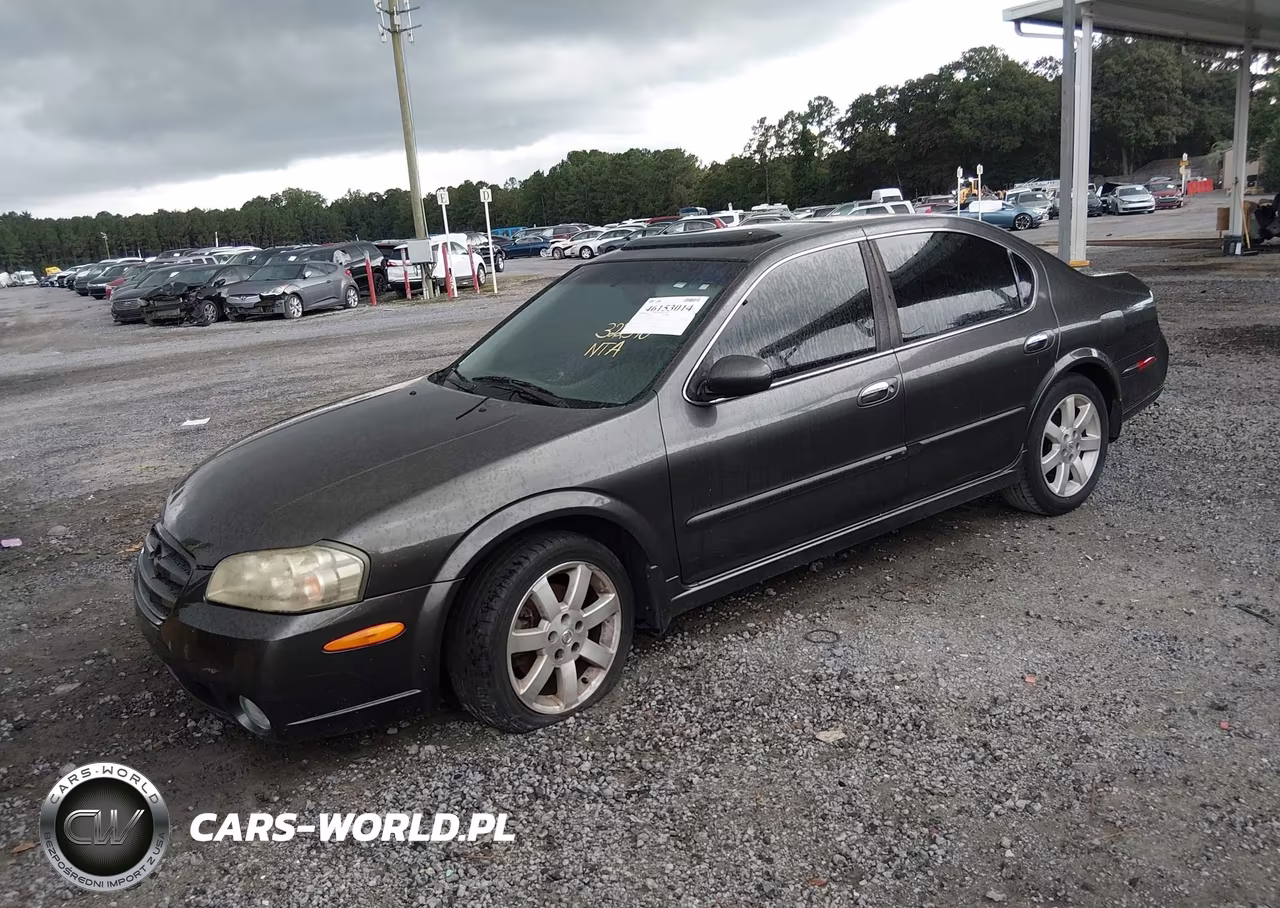 2002 Nissan Maxima Gle VIN:JN1DA31A72T322548 - 2