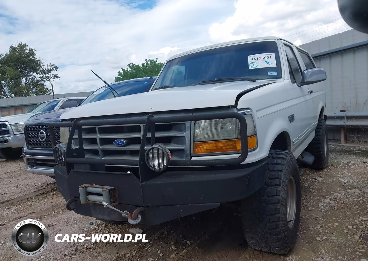 1993 Ford Bronco U100 VIN:1FMEU15H9PLA47708 - 2