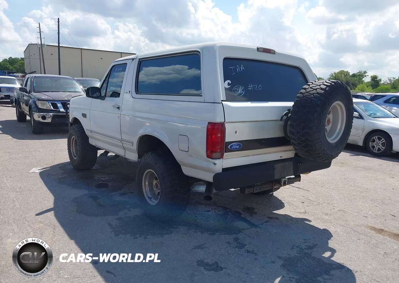 1993 Ford Bronco U100 VIN:1FMEU15H9PLA47708 - 3