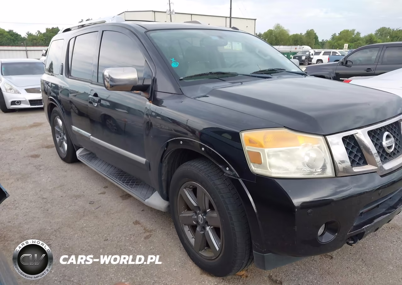 2013 Nissan Armada Platinum VIN:5N1BA0NF8DN613734 - 1