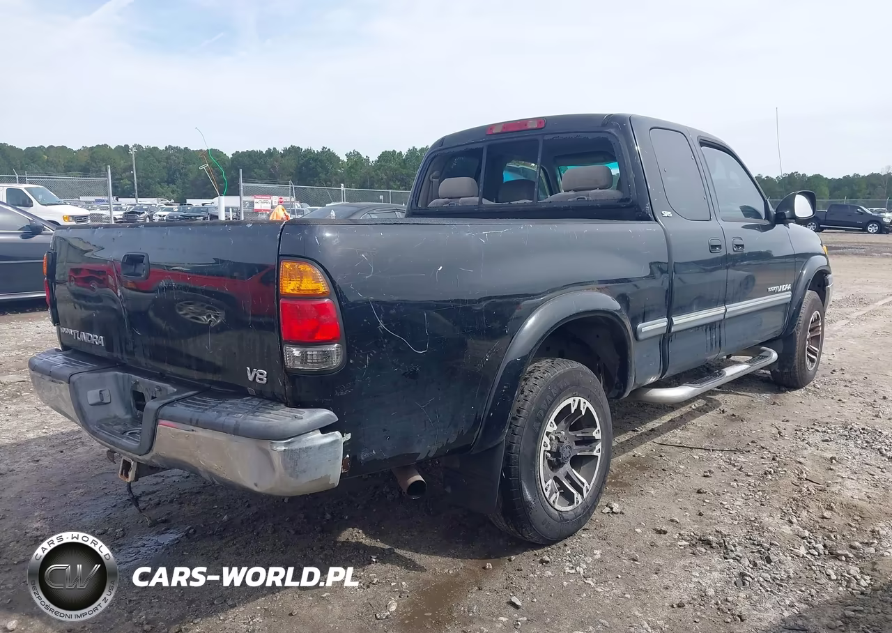 2000 Toyota Tundra Sr5 V8 VIN:5TBRT3411YS009696 - 4