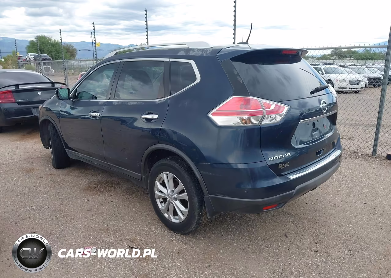 2016 Nissan Rogue Sv VIN:KNMAT2MT0GP679121 - 3