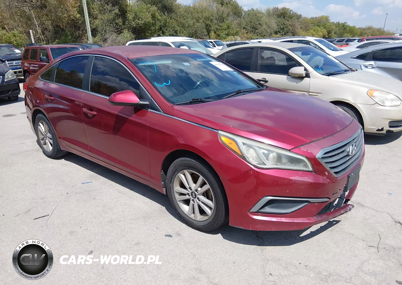 2016 Hyundai Sonata Se VIN:5NPE24AFXGH271736 - 1