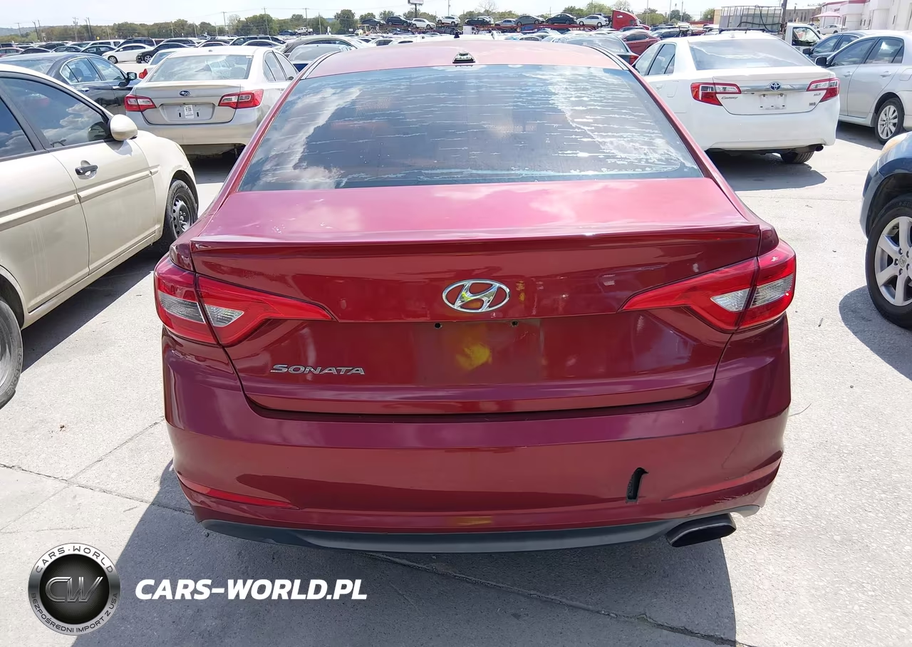 2016 Hyundai Sonata Se VIN:5NPE24AFXGH271736 - 17