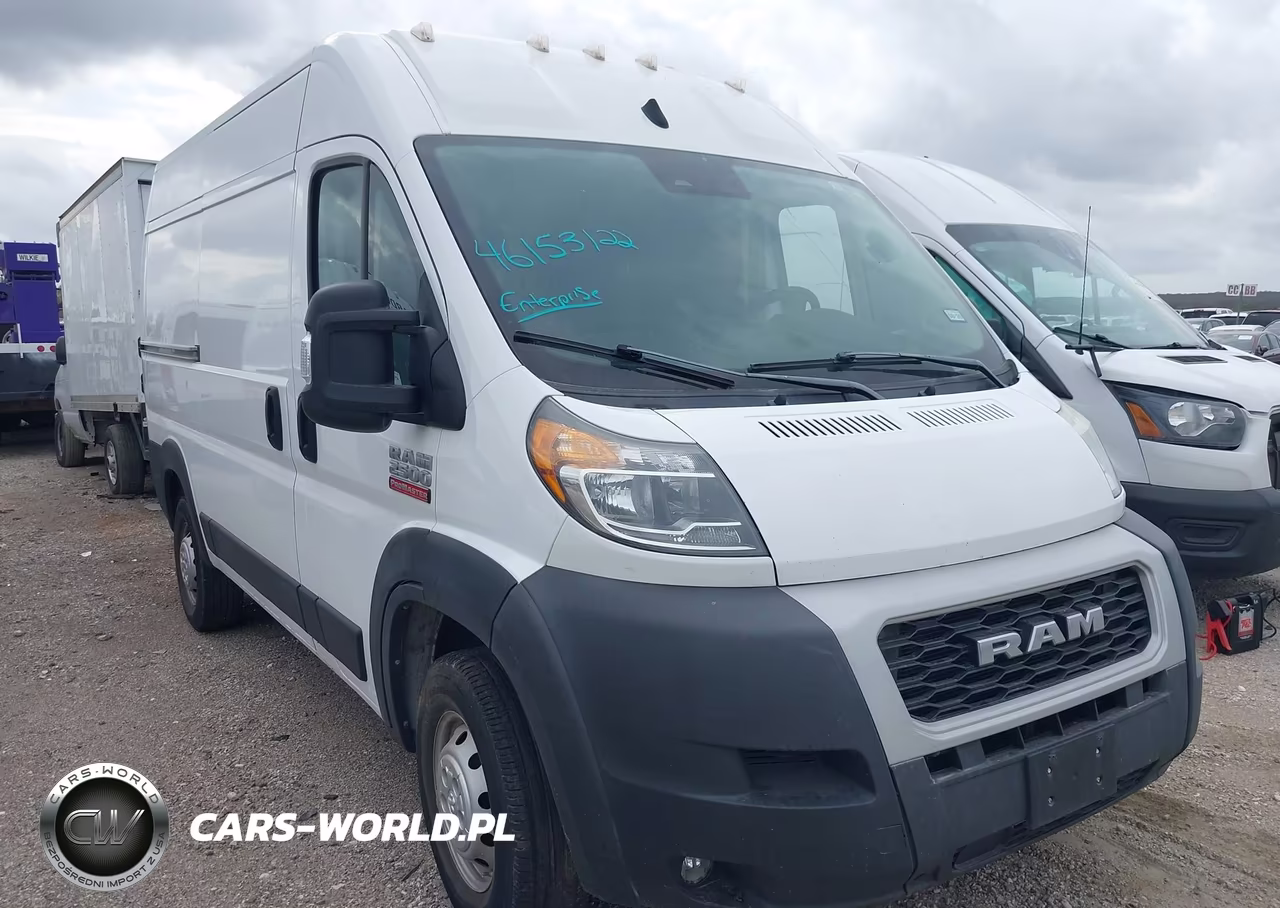 2022 Ram Promaster High Roof VIN:3C6LRVCG6NE110825 - 1